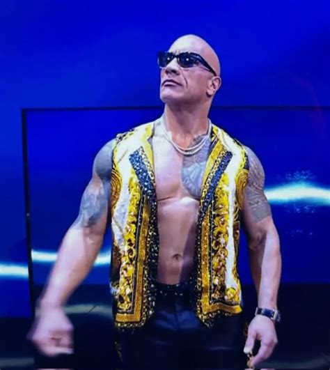 dwayne johnson versace shirt|Fans Buzzing Over The Rock’s Bold Versace Look on SmackDown.